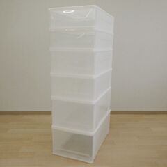 押入れケース６個（S･M･L各サイズ×2）【小金井市民限定】（小金井市再生家具）品番：06-03-19 ※新規優先の画像