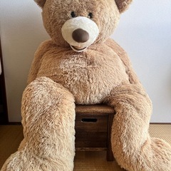 コストコベア身長134cm キャメル色の画像