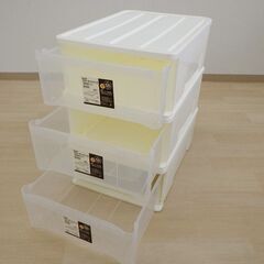 クローゼットケース3個【小金井市民限定】（小金井市再生家具）品番：06-03-20 ※新規優先の画像
