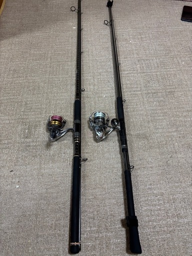 購入者様決定済　釣竿セット　ショアジギング　アジの泳がせ釣り