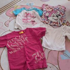 ブランド服。無料❌kids。Tシャツ4枚