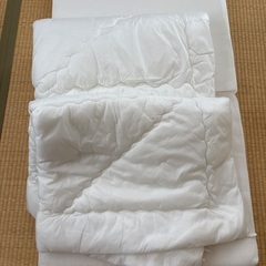 子供用敷布団　敷き毛布　掛け布団　掛け布団カバー　セットの画像