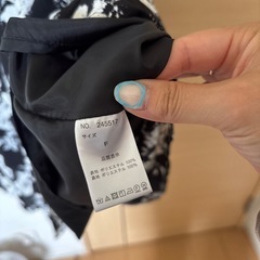 花柄ロングワンピースFの画像