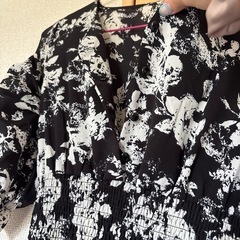 花柄ロングワンピースFの画像