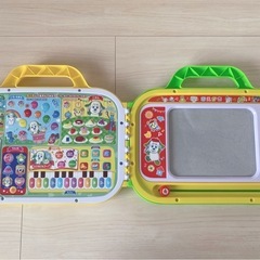 ワンワンとうーたん クイズにおえかき!ミュージック! タッチでおしゃべり レッスンバッグの画像