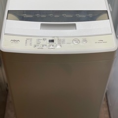 送料・設置込み可　洗濯機　4.5kg AQUA 2023年【分解...