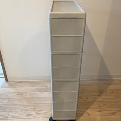 ★受け渡し決定しました★収納棚 プラスチック キャスター付きの画像