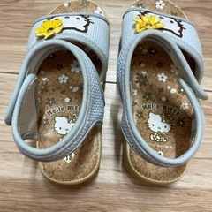 キティちゃん　サンダル　18cmの画像
