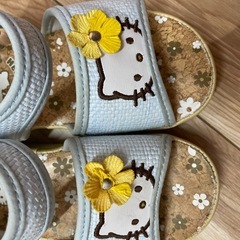 キティちゃん　サンダル　18cmの画像