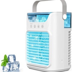 【新品未使用品】　冷風機 冷風扇 強力 卓上クーラー　2025新...