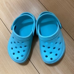 キッズ　クロックス風サンダル　14cm