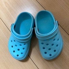 キッズ　クロックス風サンダル　14cmの画像