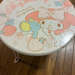 マイメロディー折りたたみテーブル
