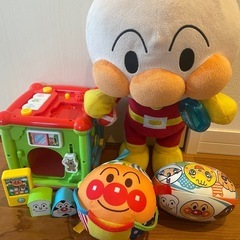 【幼児向け】アンパンマンおもちゃセットの画像