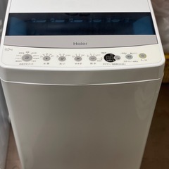 送料・設置込み可　洗濯機　4.5kg Haier 2020年【分...