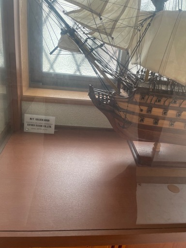 大型帆船模型　ビクトリー　ヴィクトリー　VICTORY 1/64(?) ガラスケース付
