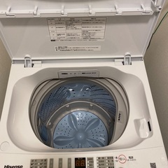 ハイセンス 洗濯機 6.0kg HW-T60H・Hisense ノンフロン冷凍冷蔵庫 HR-D1701B 冷凍冷蔵庫の画像