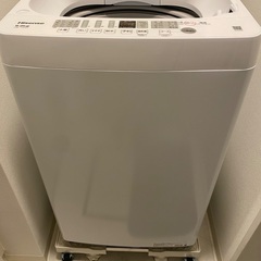 ハイセンス 洗濯機 6.0kg HW-T60H・Hisense ノンフロン冷凍冷蔵庫 HR-D1701B 冷凍冷蔵庫の画像