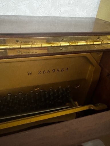 YAMAHA中古縦型ピアノ【人気のW-106】
