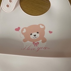 シリコン　お食事エプロン　スタイの画像