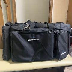 JEPPESEN ブラック ダッフルバッグ