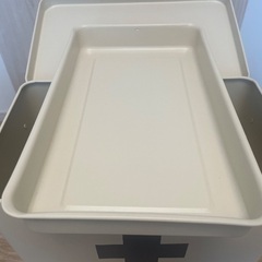 金属製の救急箱ですの画像