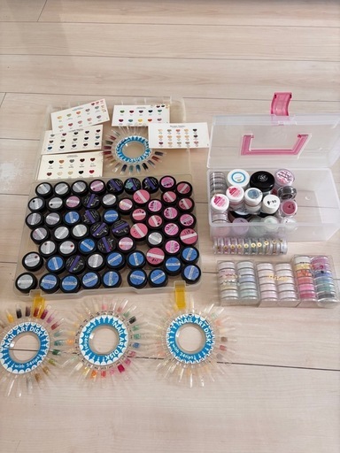 ネイルアクリルパウダー他