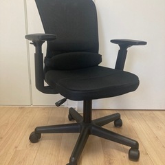 ニトリ　ワークチェアNターゲット　黒