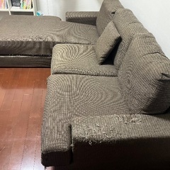 ニトリソファさしあげます。の画像