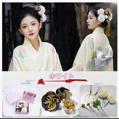【新品未使用品】　髪飾り セット 水引 卒業式 成人式 振袖　結婚式　和装　金箔付きの画像