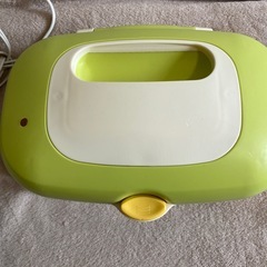 combi おしり拭きあたため器 子ども 高齢者　クイックウォーマー フレッシュ グリーン 上から温めるトップウォーマーシステムの画像