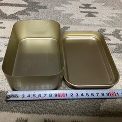 ザ・昭和のアルマイト弁当箱　800mlの画像