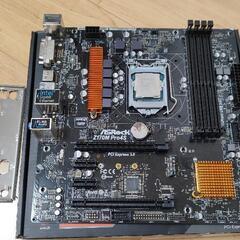 CPU G4560 マザーボード Z170M セット 