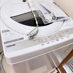 2021年製★美品★東芝 5kg 浸透パワフル洗浄で驚きの白さ！...