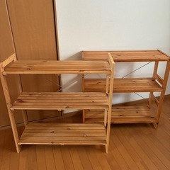 木製棚
の画像