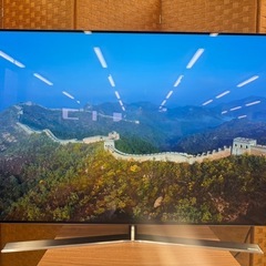 Hisense製★55型有機ELテレビ★4Kチューナー内蔵★6ヶ...