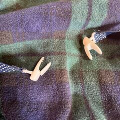 （引取）クマ　ベビー用品　抱っこ紐　カバー　防寒ケープの画像