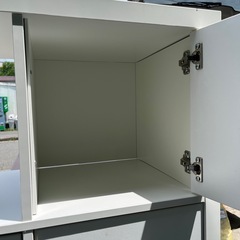 IKEA  イケア　カラックスユニットシェルフ　棚　収納棚　ホワイト　白【横147奥39高146.6】の画像