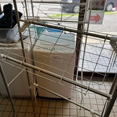 洗濯ラック　ステンレスの画像