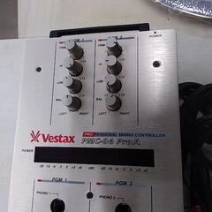 Vestaxミキサー(ケーブル付き・電源確認、動作未確認)　84148の画像