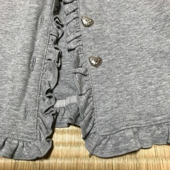 カーディガン下のボタン無しサイズ表記なしの画像