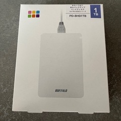 おもいでばこ　バックアップ　BUFFALO PD-BHD1TB 1TB