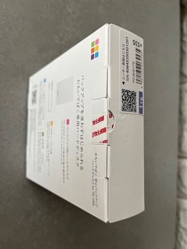 おもいでばこ　バックアップ　BUFFALO PD-BHD1TB 1TB