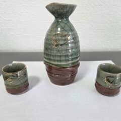 相馬焼　とっくりおちょこセット