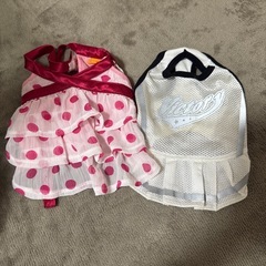 超小型犬用の洋服セットの画像