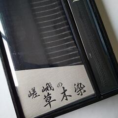 和装小物の夏物 嵯峨の草木染め 帯揚げ帯締めセット 未使用の画像