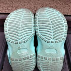 15センチ　クロックス風サンダルの画像