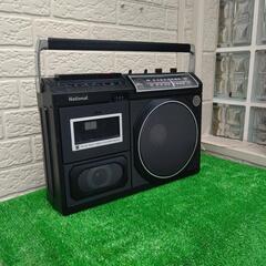 昭和52年製　レトロなラジカセの画像