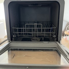 シロカ　食洗機　ひび割れの画像