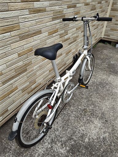 中古自転車 6段変速 20インチ DAHON 折り畳み 軽整備済み 防犯